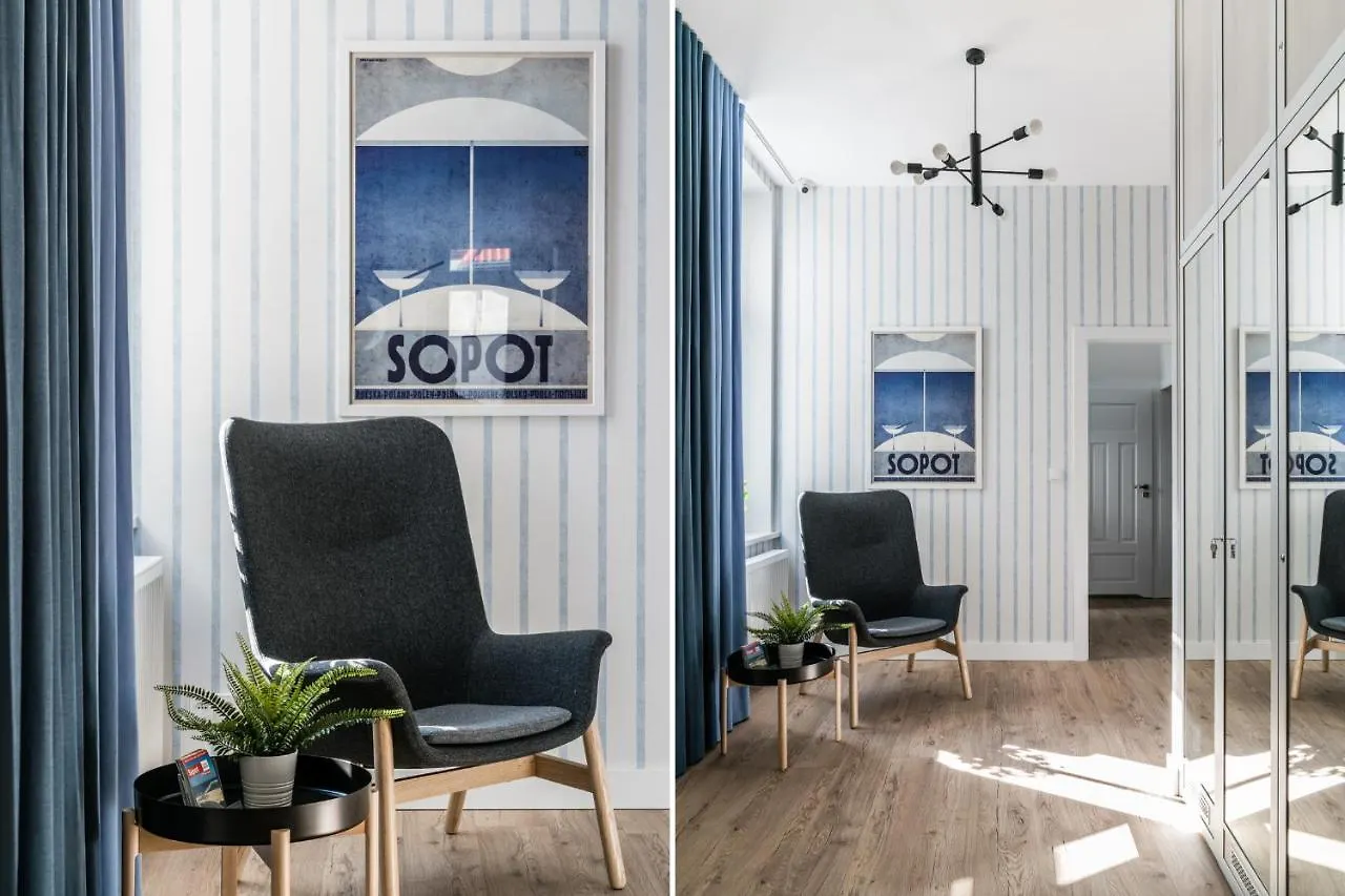 Sanhaus Apartments - Fiszera 6 - 2 Minuty Od Deptaka, 5 Minut Od Plazy Sopot