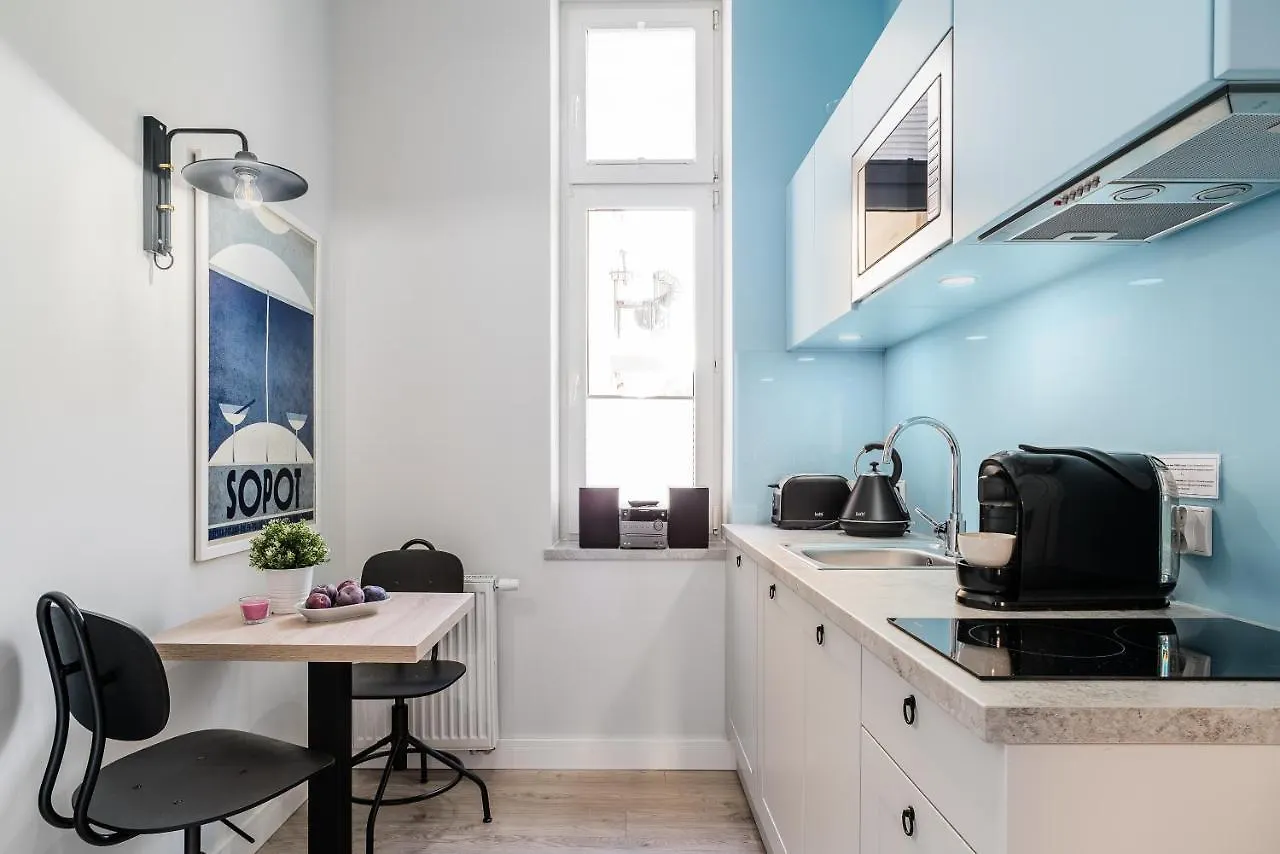 Sanhaus Apartments - Fiszera 6 - 2 Minuty Od Deptaka, 5 Minut Od Plazy Sopot